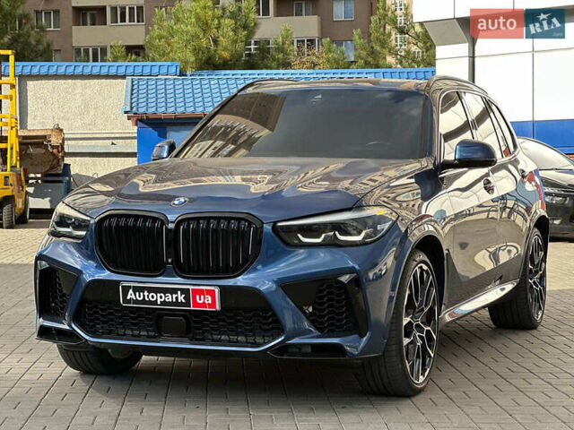 Синій БМВ Х5, об'ємом двигуна 3 л та пробігом 121 тис. км за 48490 $, фото 2 на Automoto.ua