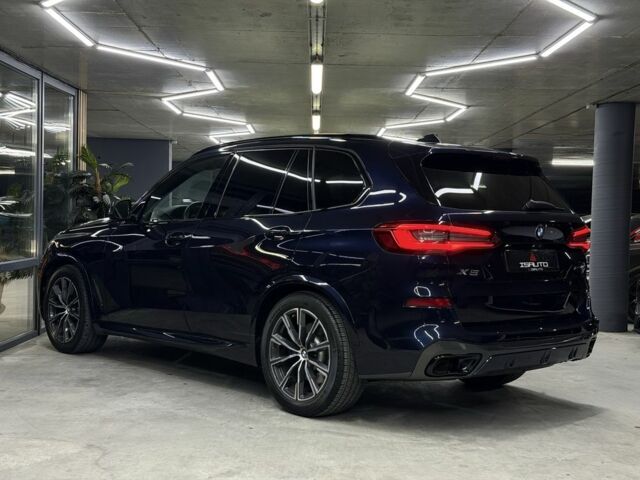 Синий БМВ Х5, объемом двигателя 3 л и пробегом 52 тыс. км за 54900 $, фото 14 на Automoto.ua