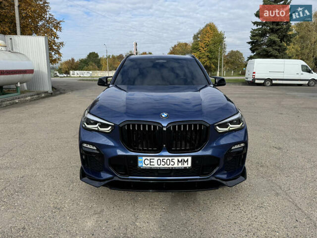 Синий БМВ Х5, объемом двигателя 3 л и пробегом 111 тыс. км за 60000 $, фото 1 на Automoto.ua