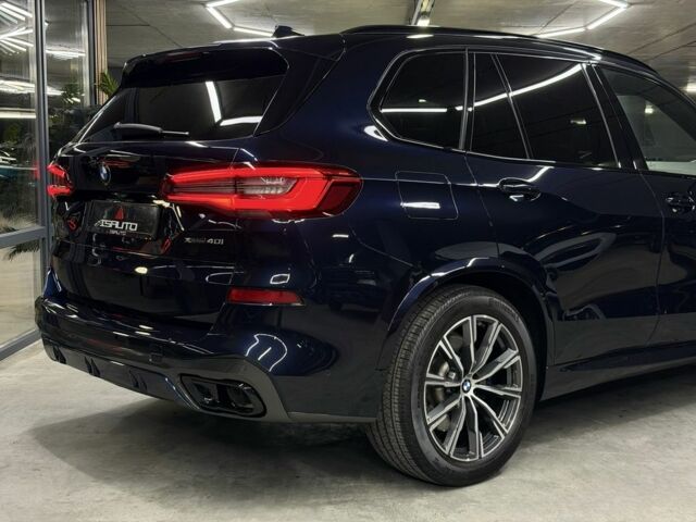 Синий БМВ Х5, объемом двигателя 3 л и пробегом 52 тыс. км за 54900 $, фото 11 на Automoto.ua