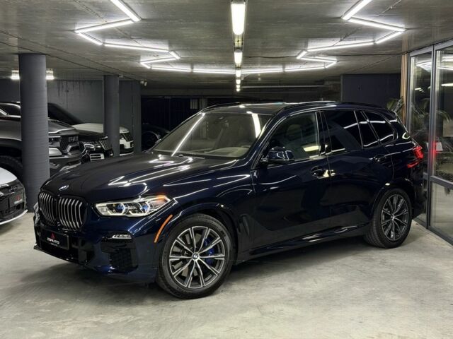 Синий БМВ Х5, объемом двигателя 3 л и пробегом 52 тыс. км за 54900 $, фото 4 на Automoto.ua