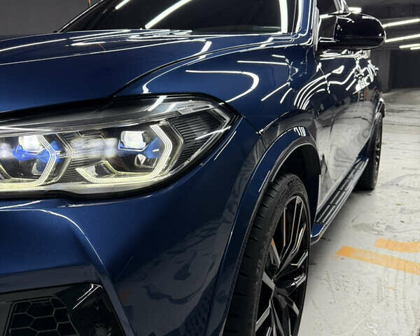 Синий БМВ Х5, объемом двигателя 3 л и пробегом 98 тыс. км за 63999 $, фото 7 на Automoto.ua