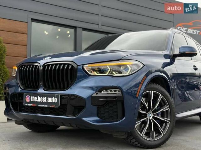 Синий БМВ Х5, объемом двигателя 3 л и пробегом 122 тыс. км за 46999 $, фото 4 на Automoto.ua