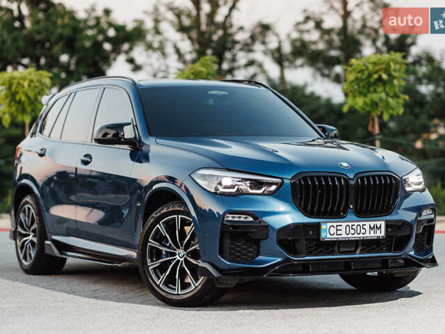 Синій БМВ Х5, об'ємом двигуна 3 л та пробігом 110 тис. км за 61500 $, фото 3 на Automoto.ua