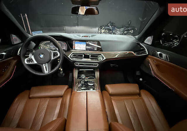 Синий БМВ Х5, объемом двигателя 3 л и пробегом 98 тыс. км за 63999 $, фото 21 на Automoto.ua