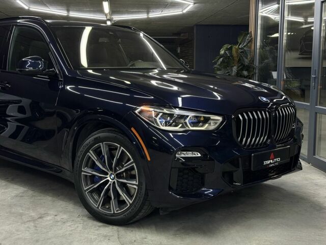 Синий БМВ Х5, объемом двигателя 3 л и пробегом 52 тыс. км за 54900 $, фото 3 на Automoto.ua