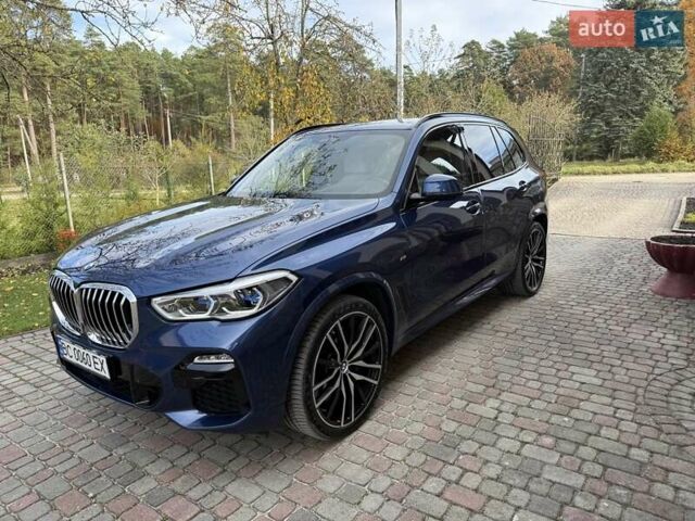 Синій БМВ Х5, об'ємом двигуна 3 л та пробігом 109 тис. км за 64500 $, фото 4 на Automoto.ua