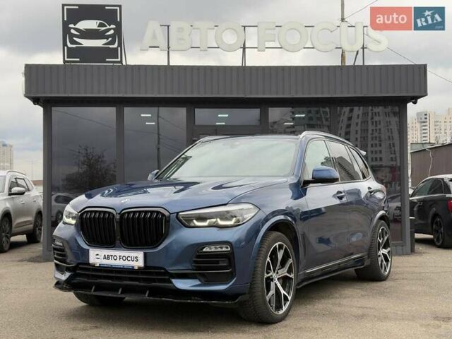 Синий БМВ Х5, объемом двигателя 4.39 л и пробегом 82 тыс. км за 58990 $, фото 3 на Automoto.ua