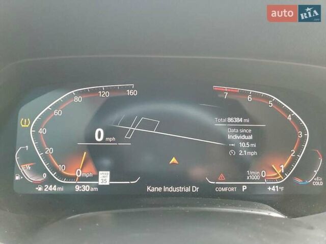 Синий БМВ Х5, объемом двигателя 3 л и пробегом 86 тыс. км за 21200 $, фото 8 на Automoto.ua