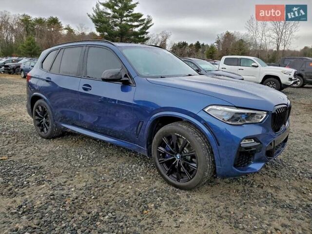 Синий БМВ Х5, объемом двигателя 3 л и пробегом 86 тыс. км за 21200 $, фото 3 на Automoto.ua