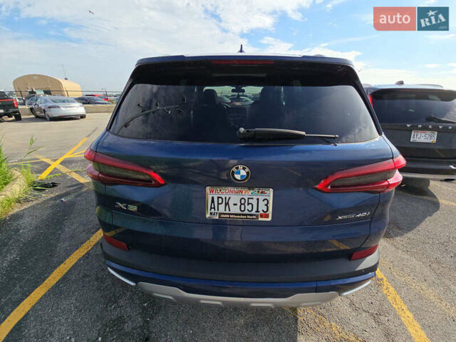 Синій БМВ Х5, об'ємом двигуна 3 л та пробігом 99 тис. км за 39900 $, фото 3 на Automoto.ua