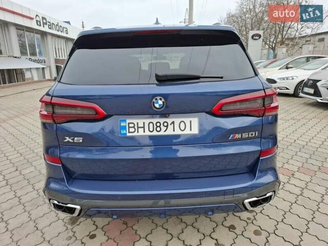 Синий БМВ Х5, объемом двигателя 4.39 л и пробегом 80 тыс. км за 57500 $, фото 2 на Automoto.ua