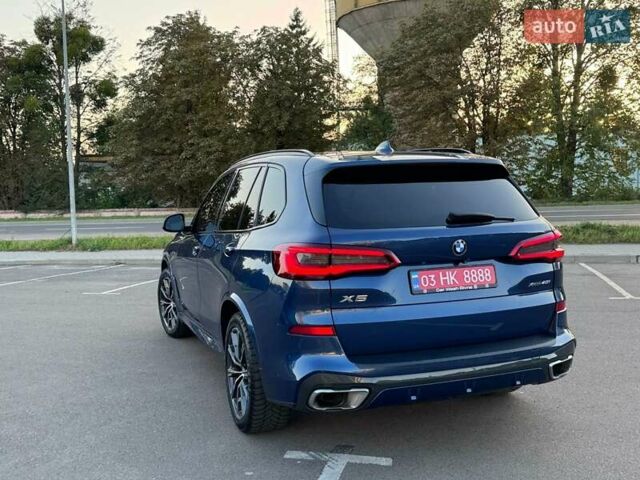 Синий БМВ Х5, объемом двигателя 3 л и пробегом 120 тыс. км за 46950 $, фото 10 на Automoto.ua