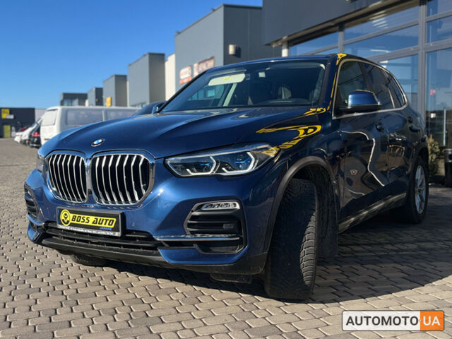 Синий БМВ Х5, объемом двигателя 3 л и пробегом 110 тыс. км за 56999 $, фото 3 на Automoto.ua