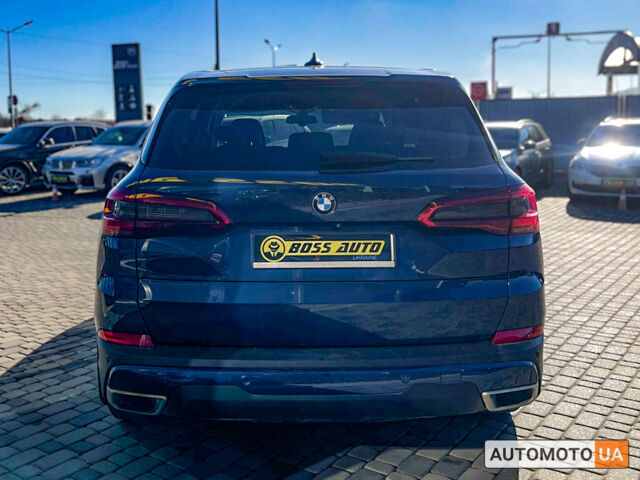 Синий БМВ Х5, объемом двигателя 3 л и пробегом 110 тыс. км за 56999 $, фото 6 на Automoto.ua