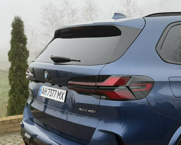 Синій БМВ Х5, об'ємом двигуна 3 л та пробігом 57 тис. км за 59999 $, фото 8 на Automoto.ua