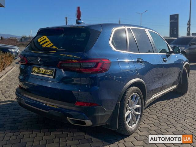 Синий БМВ Х5, объемом двигателя 3 л и пробегом 110 тыс. км за 56999 $, фото 7 на Automoto.ua