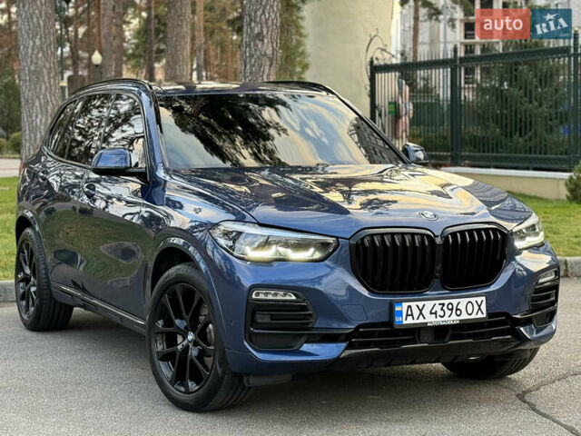 Синій БМВ Х5, об'ємом двигуна 3 л та пробігом 92 тис. км за 45999 $, фото 4 на Automoto.ua