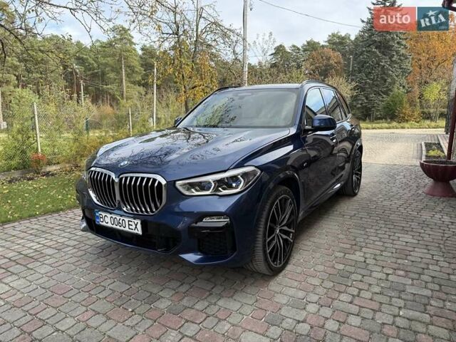 Синій БМВ Х5, об'ємом двигуна 3 л та пробігом 109 тис. км за 64500 $, фото 3 на Automoto.ua