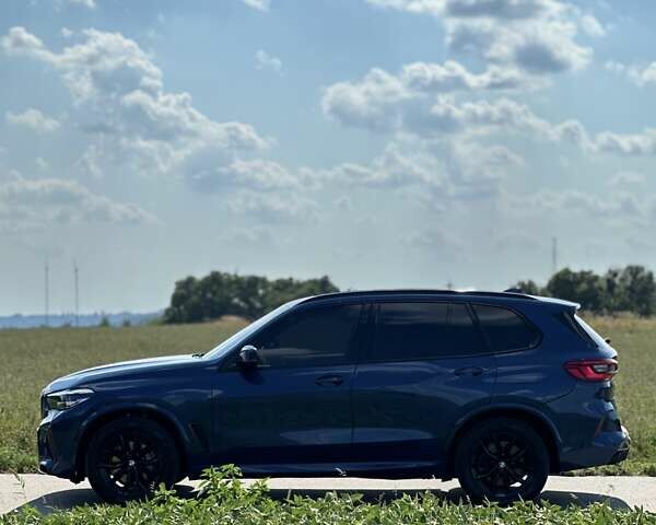 Синий БМВ Х5, объемом двигателя 3 л и пробегом 70 тыс. км за 48799 $, фото 6 на Automoto.ua