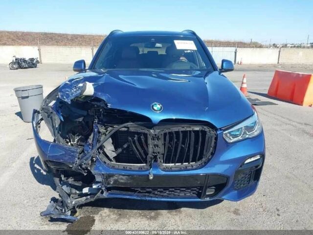 Синий БМВ Х5, объемом двигателя 3 л и пробегом 50 тыс. км за 23914 $, фото 5 на Automoto.ua