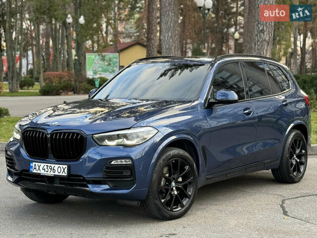 Синій БМВ Х5, об'ємом двигуна 3 л та пробігом 92 тис. км за 45999 $, фото 2 на Automoto.ua
