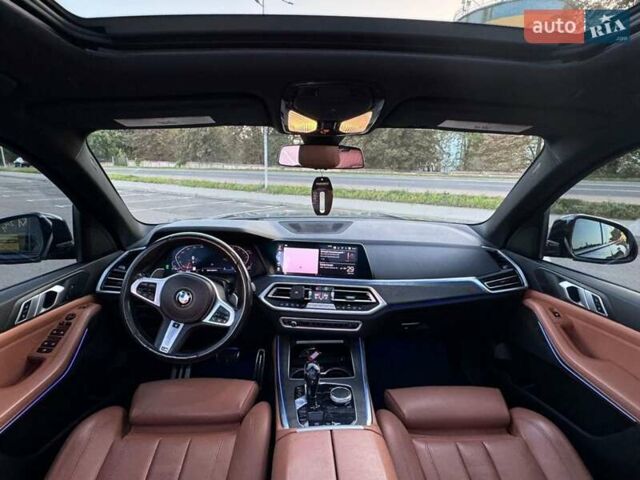 Синий БМВ Х5, объемом двигателя 3 л и пробегом 120 тыс. км за 46950 $, фото 18 на Automoto.ua