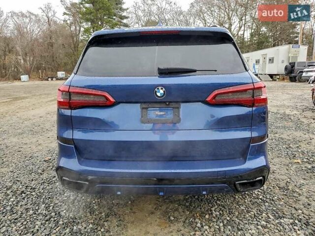 Синий БМВ Х5, объемом двигателя 3 л и пробегом 86 тыс. км за 21200 $, фото 5 на Automoto.ua