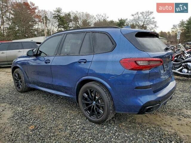 Синий БМВ Х5, объемом двигателя 3 л и пробегом 86 тыс. км за 21200 $, фото 1 на Automoto.ua