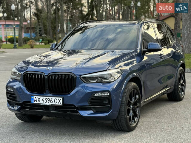 Синій БМВ Х5, об'ємом двигуна 3 л та пробігом 92 тис. км за 45999 $, фото 7 на Automoto.ua