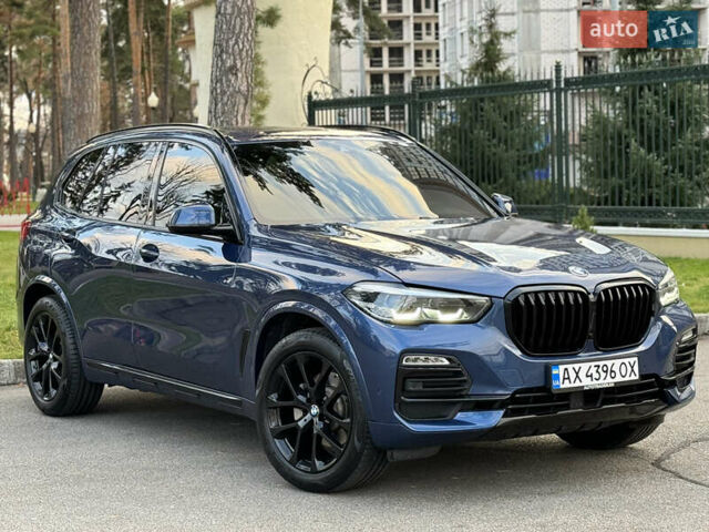 Синій БМВ Х5, об'ємом двигуна 3 л та пробігом 92 тис. км за 45999 $, фото 6 на Automoto.ua