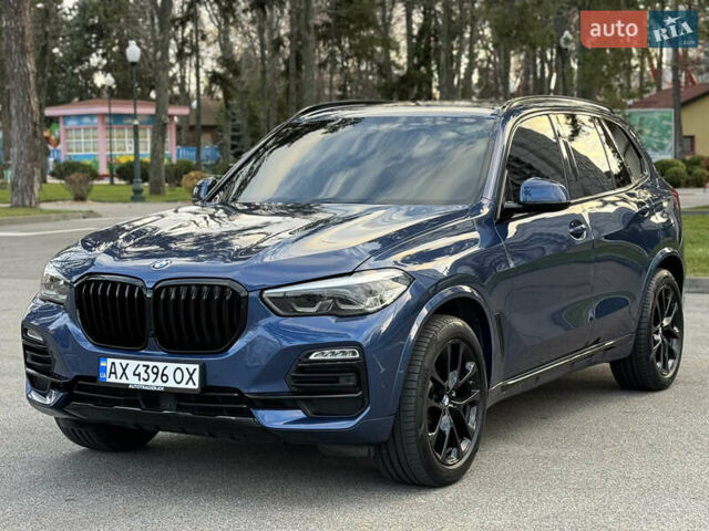 Синій БМВ Х5, об'ємом двигуна 3 л та пробігом 92 тис. км за 45999 $, фото 8 на Automoto.ua