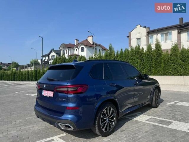 Синий БМВ Х5, объемом двигателя 3 л и пробегом 110 тыс. км за 50500 $, фото 4 на Automoto.ua