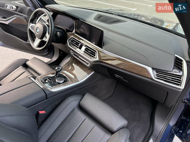 Синій БМВ Х5, об'ємом двигуна 3 л та пробігом 92 тис. км за 45999 $, фото 66 на Automoto.ua