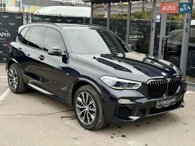 Синий БМВ Х5, объемом двигателя 3 л и пробегом 103 тыс. км за 55900 $, фото 4 на Automoto.ua