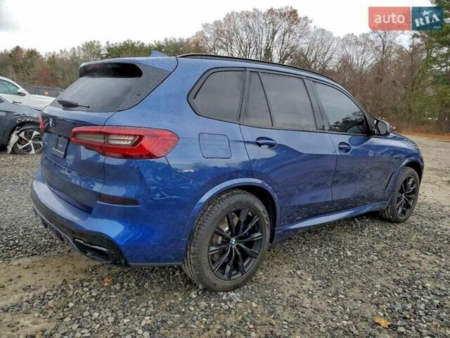 Синий БМВ Х5, объемом двигателя 3 л и пробегом 86 тыс. км за 21200 $, фото 2 на Automoto.ua
