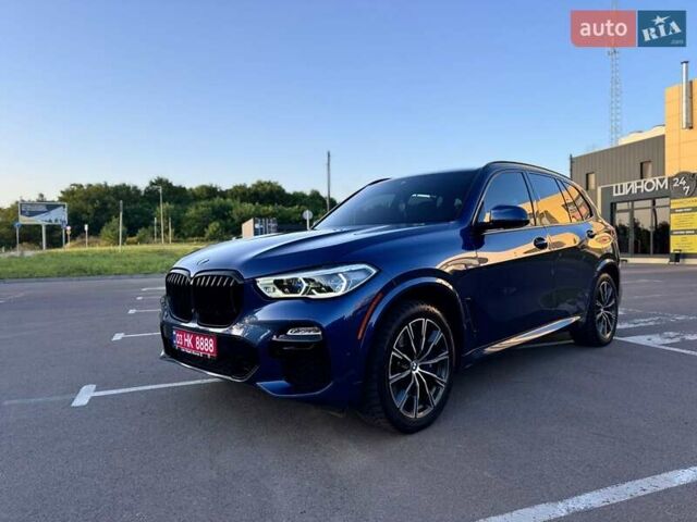 Синий БМВ Х5, объемом двигателя 3 л и пробегом 120 тыс. км за 46950 $, фото 4 на Automoto.ua