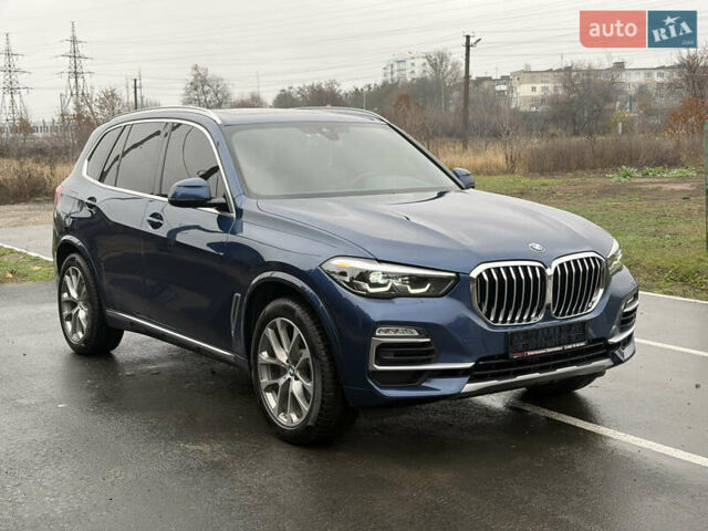 Синій БМВ Х5, об'ємом двигуна 3 л та пробігом 124 тис. км за 46000 $, фото 2 на Automoto.ua