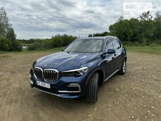 Синій БМВ Х5, об'ємом двигуна 3 л та пробігом 71 тис. км за 54800 $, фото 8 на Automoto.ua