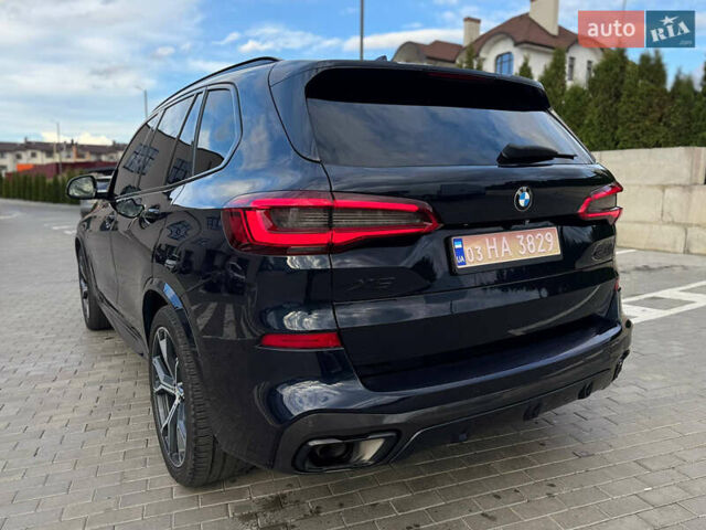 Синий БМВ Х5, объемом двигателя 3 л и пробегом 200 тыс. км за 49900 $, фото 2 на Automoto.ua