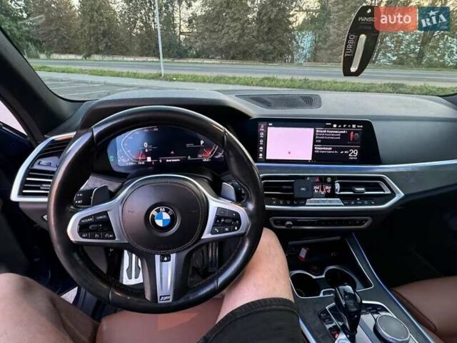 Синий БМВ Х5, объемом двигателя 3 л и пробегом 120 тыс. км за 46950 $, фото 15 на Automoto.ua