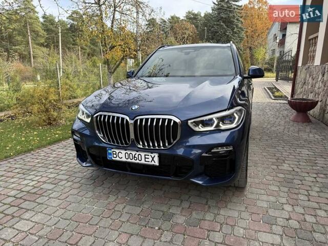Синій БМВ Х5, об'ємом двигуна 3 л та пробігом 109 тис. км за 64500 $, фото 2 на Automoto.ua