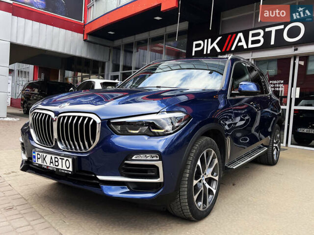 Синий БМВ Х5, объемом двигателя 3 л и пробегом 91 тыс. км за 59900 $, фото 1 на Automoto.ua