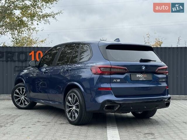 Синий БМВ Х5, объемом двигателя 3 л и пробегом 81 тыс. км за 63800 $, фото 10 на Automoto.ua