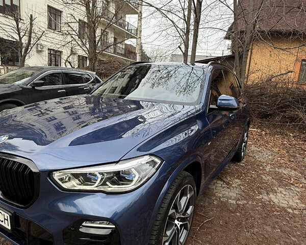 Синий БМВ Х5, объемом двигателя 3 л и пробегом 86 тыс. км за 60000 $, фото 7 на Automoto.ua