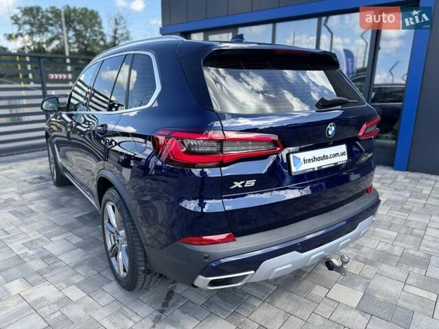 Синий БМВ Х5, объемом двигателя 3 л и пробегом 145 тыс. км за 55900 $, фото 10 на Automoto.ua