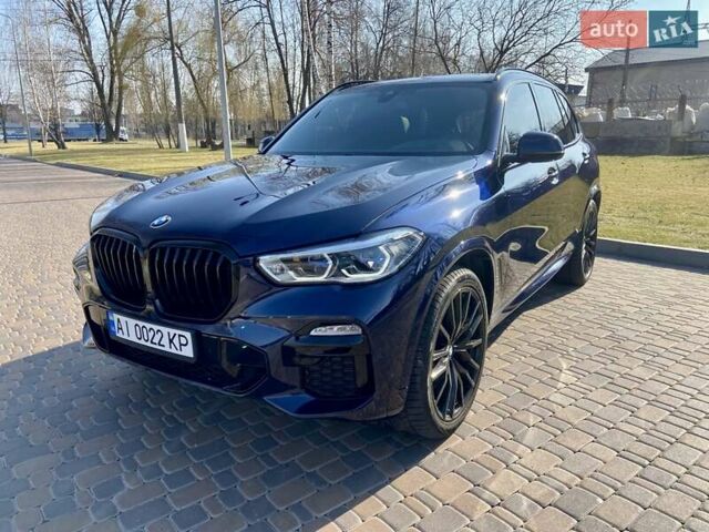 Синий БМВ Х5, объемом двигателя 4.39 л и пробегом 96 тыс. км за 59900 $, фото 2 на Automoto.ua