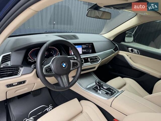 Синий БМВ Х5, объемом двигателя 3 л и пробегом 81 тыс. км за 63800 $, фото 19 на Automoto.ua