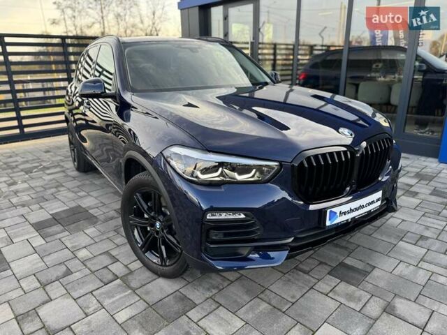 Синий БМВ Х5, объемом двигателя 3 л и пробегом 145 тыс. км за 54900 $, фото 6 на Automoto.ua