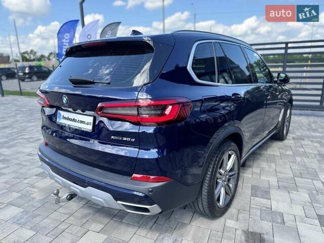 Синий БМВ Х5, объемом двигателя 3 л и пробегом 145 тыс. км за 55900 $, фото 12 на Automoto.ua